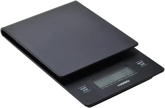 Hario V60 Drip Scale with Timer Black