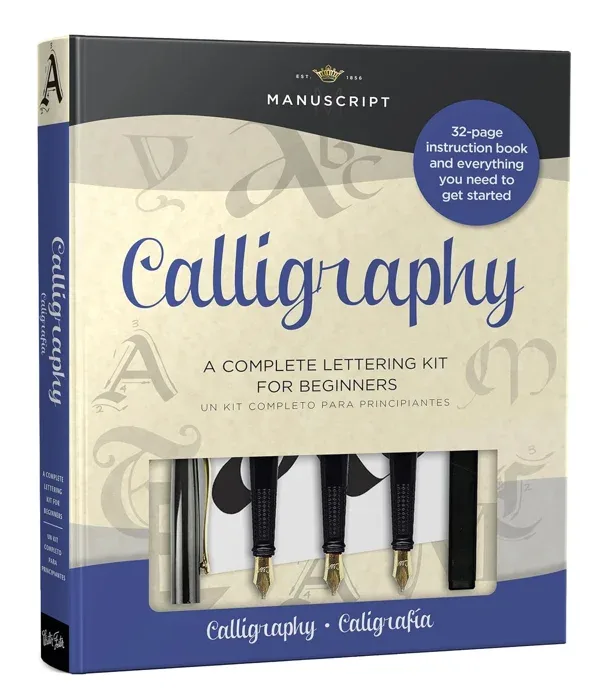 Calligraphy Kit Complete Beginner Set with Pen and Nibs