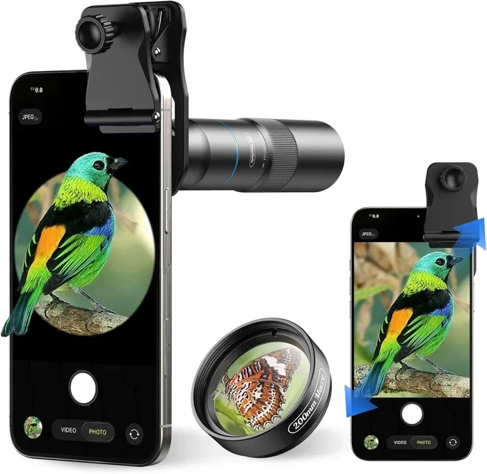 APEXEL 10X Tele-Macro Pro Dual Lens