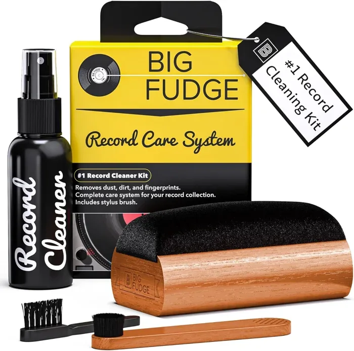 Big Fudge 4-in-1 Vinyl Record Cleaning Kit