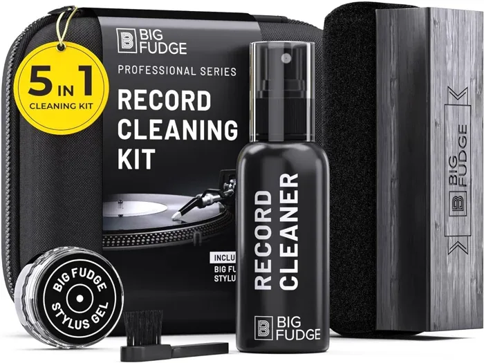 Big Fudge Professional 5-in-1 Vinyl Record Cleaning Kit