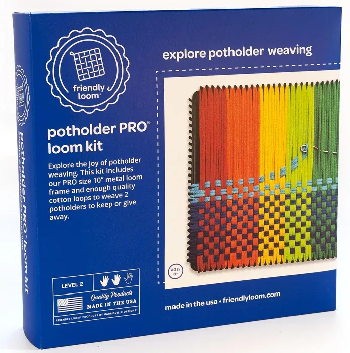 Friendly Loom 10 Inch Potholder PRO Kit