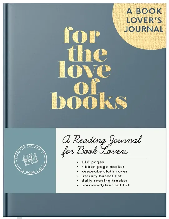 For the Love of Books Reading Journal and Planner