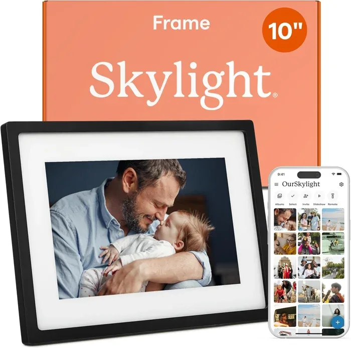 Skylight 10-Inch Touch Screen Digital Picture Frame