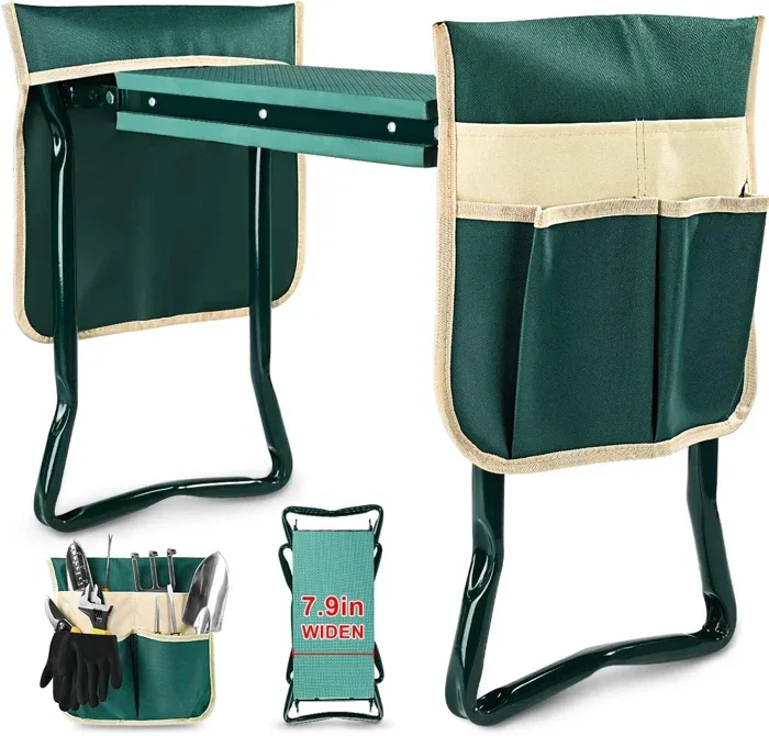 KVR 7.9-Inch Garden Kneeler and Seat
