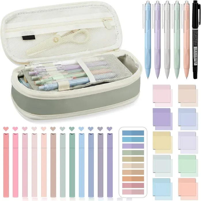 Green Annotation Kit with Pens and Case