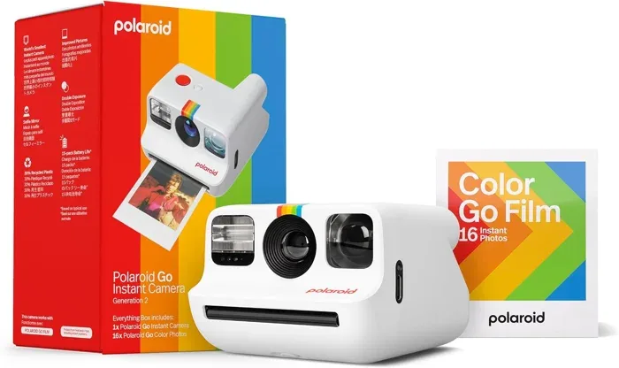 Polaroid Go Generation 2 Mini Instant Camera Bundle White