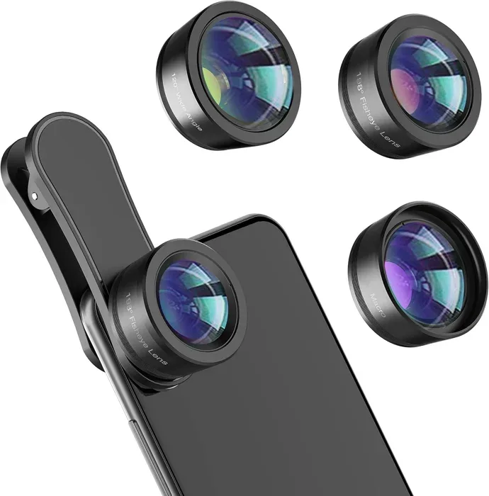 3-in-1 Fisheye, Macro and Wide-Angle Lens Kit
