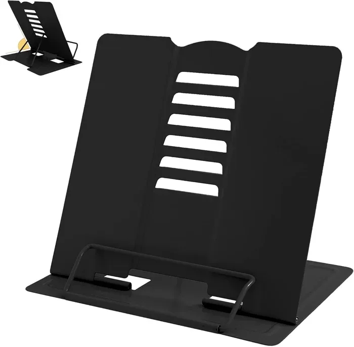 Camelmother Adjustable Metal Book Stand