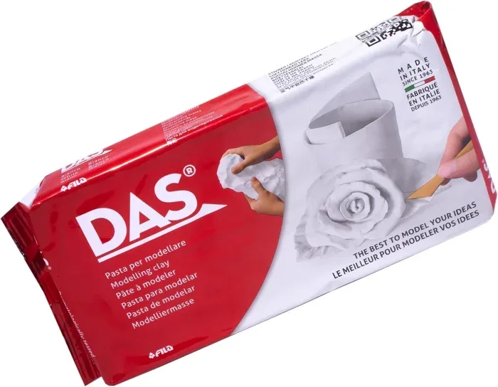 DAS White Air-Hardening Modelling Clay