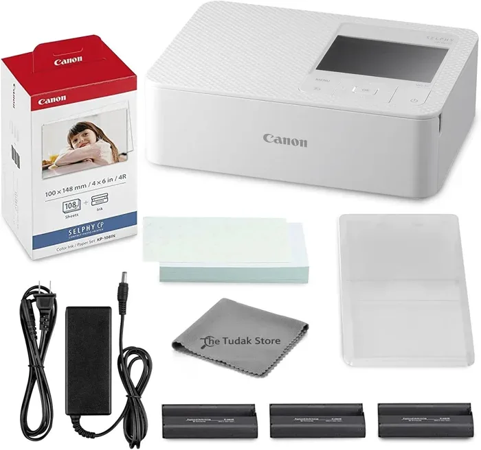 Canon SELPHY CP1500 printer bundle