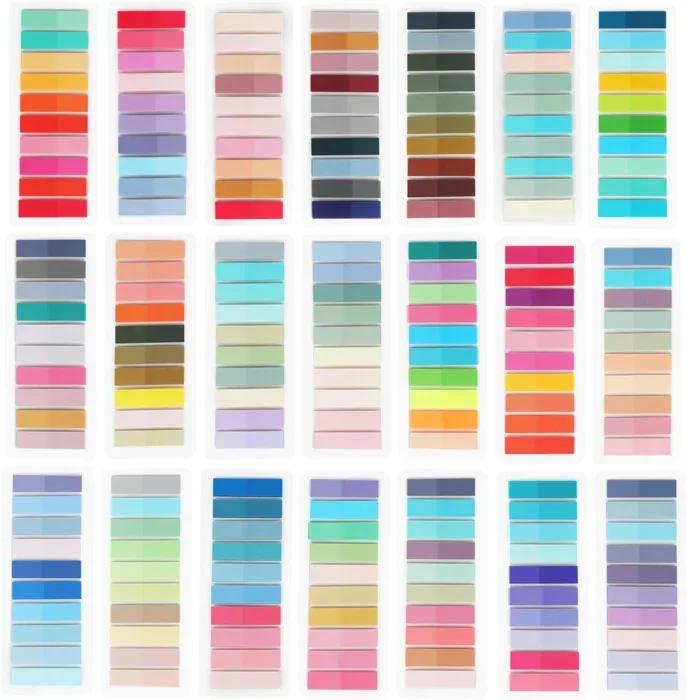 Morandi Sticky Annotation Tabs 4200-Piece Set